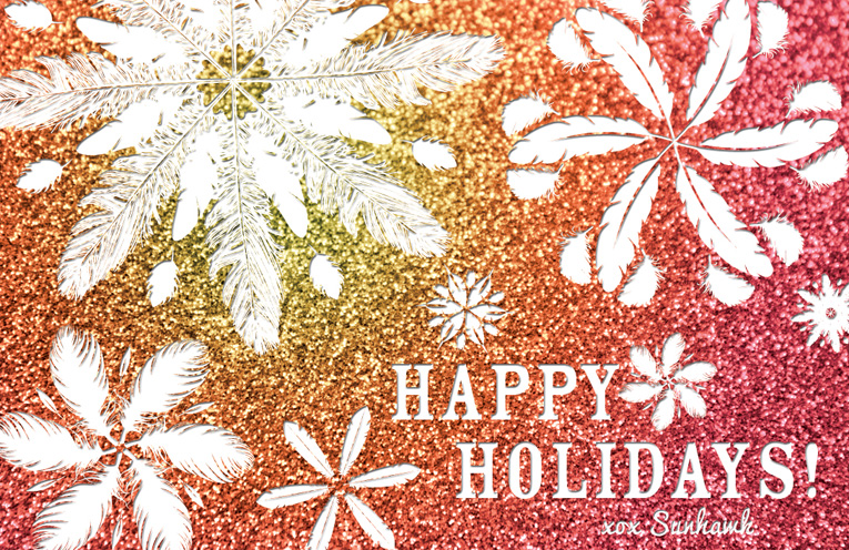 Happy Holidays 2015 card